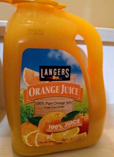 【コストコ】チョーでかいオレンジジュース